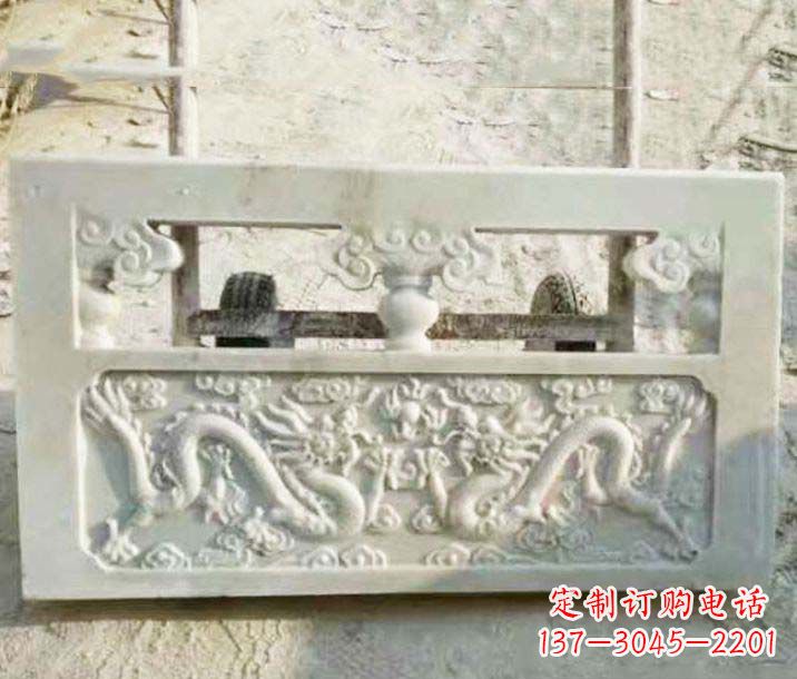 贵阳园林石浮雕栏板景观石雕