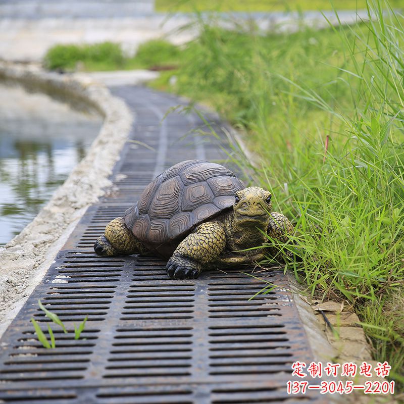 贵阳园林水景动物仿真乌龟雕塑