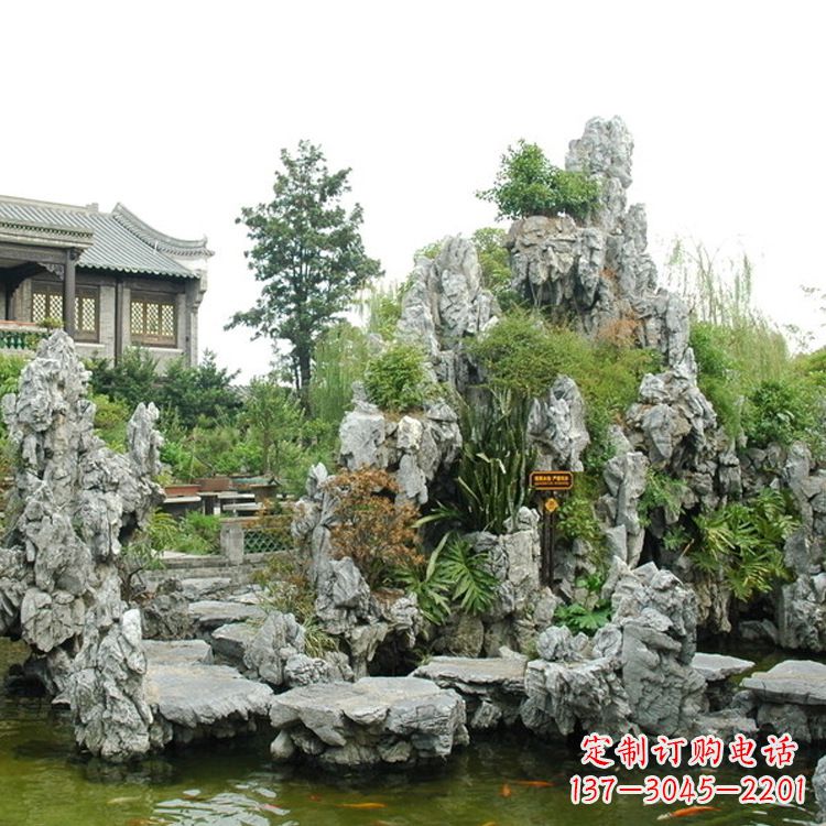 贵阳园林庭院奇石假山