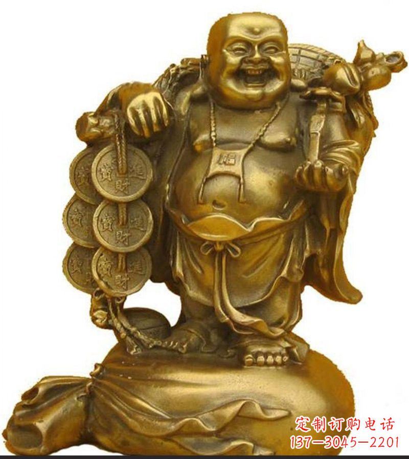 贵阳招财弥勒佛铜雕