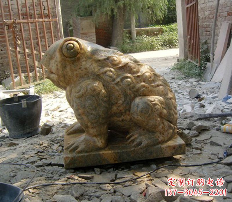 贵阳招财青蛙石雕