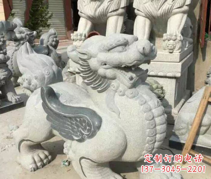 贵阳招财神兽仿古貔貅石雕