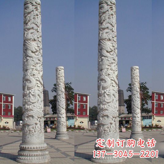 贵阳中国龙柱雕塑