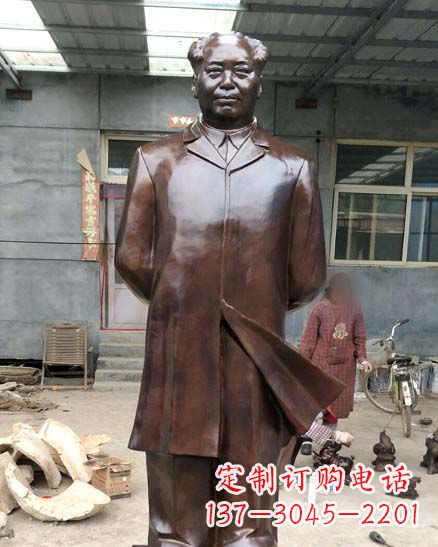 贵阳中国伟人毛泽东铜像