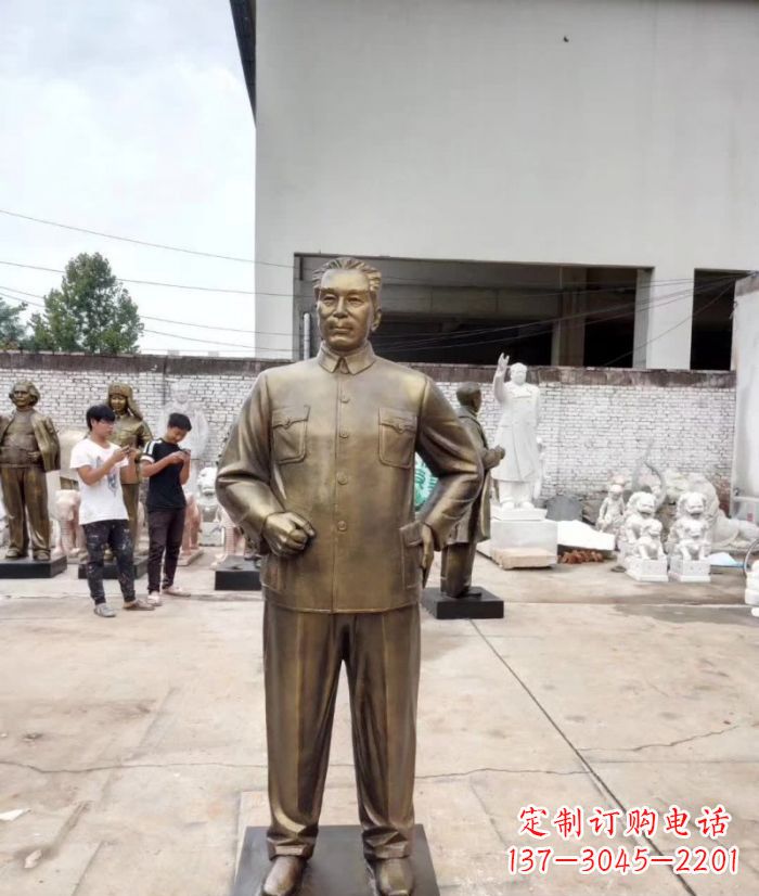 贵阳周恩来铜雕 (3)