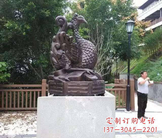 贵阳朱雀神兽雕塑