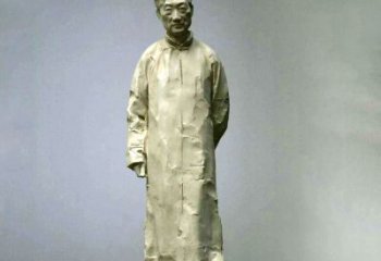 贵阳徐悲鸿雕塑像石雕历史名人雕像