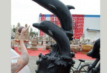贵阳中国黑海豚石雕