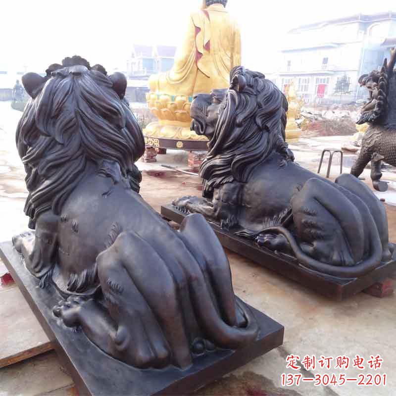 贵阳铸铜汇丰狮子