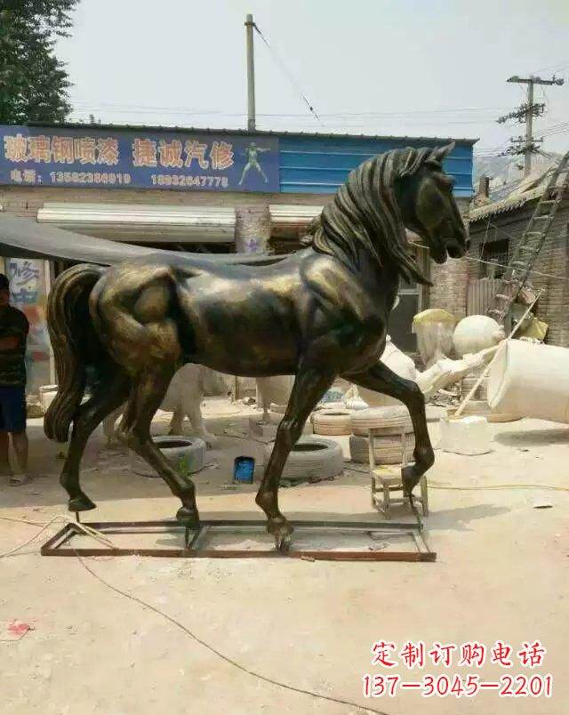 贵阳铸铜马雕塑