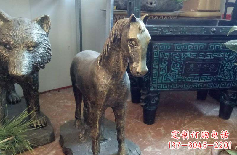 贵阳铸铜马雕塑222