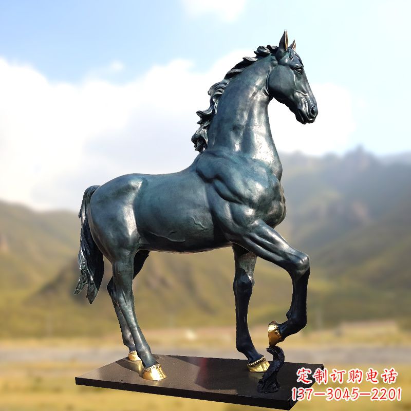 贵阳铸铜马铜雕塑