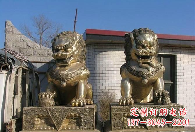贵阳铸铜狮子雕塑