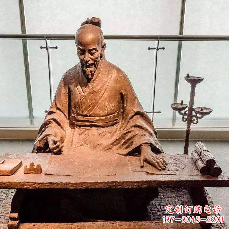 贵阳祖冲之圆周率情景小品雕塑-中国古代数学家著名历史人物