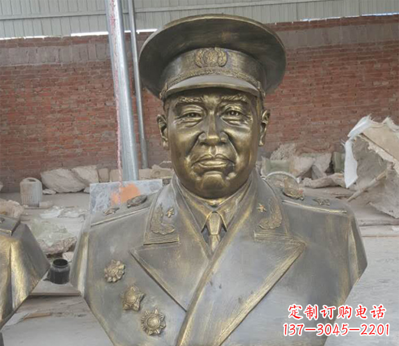 贵阳朱德半身像铜雕